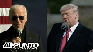 Trump y Biden lanzan un último llamado a sus bases de votantes a horas de las elecciones [upl. by Sontag]