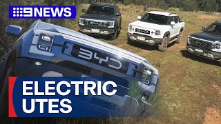 Worlds largest EV producer to begin making utes  9 News Australia [upl. by Jan757]