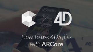 Develop your hologram app for Android with 4DViews Unity amp Google ARCore [upl. by Mahda]