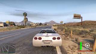 GM LS6 57 Engine Exhaust Sound Mod  Corvette CTSV   FiveM  GTA 5 [upl. by Anelrac700]