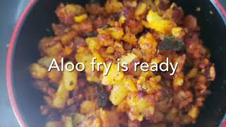 Aloo fry simple and yummy biggboss prerana faviorate [upl. by Suivatram]