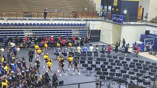 NCAT Blue And Gold Marching Machine Performance Before the 2024 Band Blowout [upl. by Wachtel12]