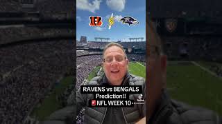 RAVENS vs BENGALS Prediction🚨NFL WEEK 10 [upl. by Naitsirhk]