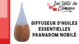 Test dun diffuseur dhuiles essentielles Pranarom Nobilé vidéo sans la voix [upl. by Braeunig]