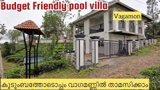 4 Bedroom pool villa in Vagamon Budget Friendly Homestay Tea Estate View [upl. by Anauq]