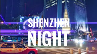 Night view from the streets of ShenZhen China [upl. by Hans516]