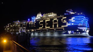 ICON of the Seas First Ever Departure from Miami [upl. by Norha]