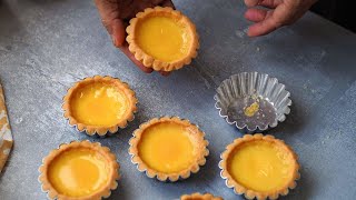 Hong Kong Style Egg Tart [upl. by Adilem269]