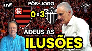 ATLÃ‰TICO MINEIRO MASSACRA FLAMENGO SEM LATERAL DIREITO PARABÃ‰NS MARCOS BRAZ [upl. by Buerger]