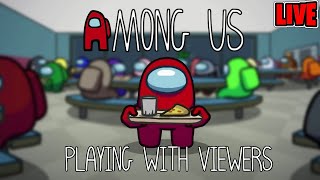 🔴Among Us Live🔴 Modded  Playing with Viewers  New Roles  Hide and Seek  New Map  Town of Host [upl. by Burrow]