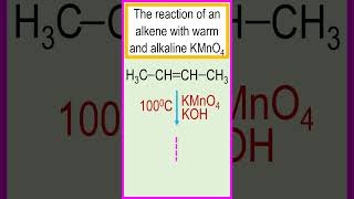 The reaction of but2ene with warm and alkaline KMnO4 in the presence of KOH chemistry [upl. by Centonze]