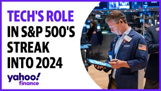 How tech will let the SampP 500 continue its streak into 2024 [upl. by Ytiak367]