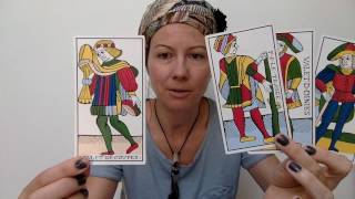 TAROT STUDIES 1 How to read the court cards [upl. by Sidoon]