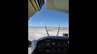 Approaching Historic Airport Wendover Nevada [upl. by Kepner115]