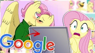 Fluttershy GOOGLES HERSELF 🍉 [upl. by Lourdes]