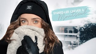 Comment shabiller à MONTRÉAL en HIVER   CAMILLE D [upl. by Renba]