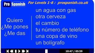 How to say quotCAN I HAVEquot in Spanish  ProSpanish Lessons [upl. by Anrak]