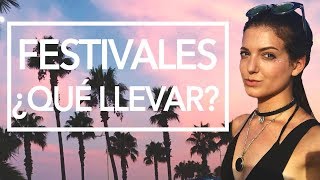 QUÉ LLEVAR A UN FESTIVAL ARENAL SOUND 2018 – Bárbara Cea [upl. by Chloras223]