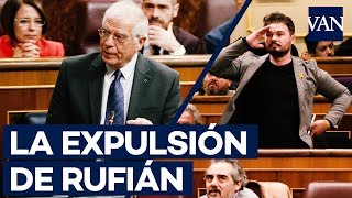 La EXPULSIÓN COMPLETA de Rufián del Congreso [upl. by Nishom369]