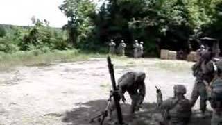 81MM mortar video [upl. by Schinica]