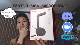 585 PESOS FANTECH MC20 MICROPHONE UNBOXINGREVIEWMIC TEST  BM800 COMPARISON [upl. by Jacy]