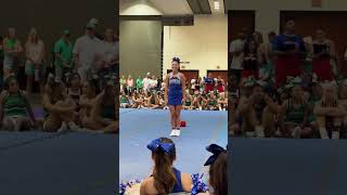 cheerleading NCA ALL AMERICAN TRYOUT❤️💙🤍 [upl. by Graehme]