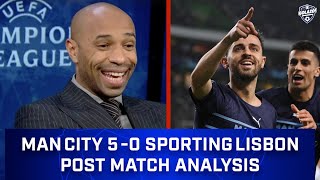 Sporting Lisbon 0  5 Manchester City Complete Postgame Analysis [upl. by Verla]