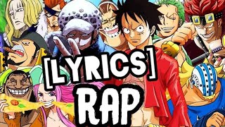 SUPERNOVA RAP CYPHER LYRICS  RUSTAGE ft Shofu Khantrast Shwabadi amp More One Piece [upl. by Eesac]