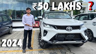 ₹ 50 Lakhs ❓ Toyota Fortuner Legender 4X4 Diesel 2024  Hariom Sharma [upl. by Sinaj281]