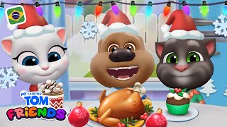 🎅🎄 Preparese para uma Festa de Fim de Ano no Meu Talking Tom Amigos🎄NOVO Vídeo de Jogabilidade [upl. by Bord39]