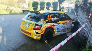 Rally Alba Regione Piemonte 24 CRASH amp SHOW [upl. by Ahsanat]