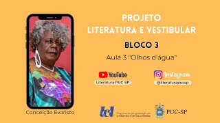 Literatura e Vestibular Conceição Evaristo Olhos D´água – PUCSP aula 3 [upl. by Ahras]