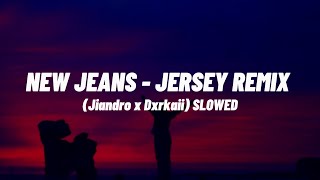 new jeans  jersey Remix Jiandro x Dxrkaii Lyrics [upl. by Kcirddec]