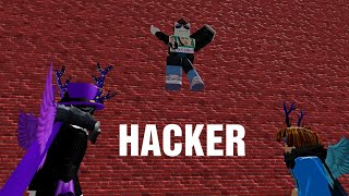 ME AND BLOCKY LUIS DEFEATING A HACKER IN SURVIVE THE KILLER [upl. by Lirva307]