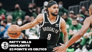 Patty Mills Highlights  23 Points vs Boston Celtics [upl. by Eliot]