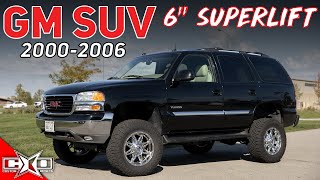 6” Superlift Lift for 20002006 GM SUV’s  Lifts and Levels [upl. by Belldas]