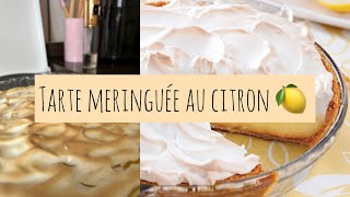 Tarte meringuée au citron 🍋 وصفات و شهيوات [upl. by Anileh]