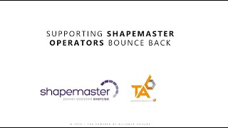 WEBINAR Supporting Shapemaster Operators Bounce Back Session 1 [upl. by Akener]