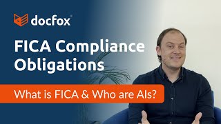 FICA Compliance Obligations What is FICA amp Who are Accountable Institutions AIs [upl. by Florio]