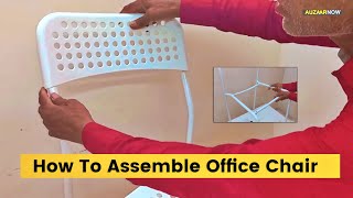 Office Chair Assembly and Installation Guide  StepbyStep Tutorial [upl. by Isa]