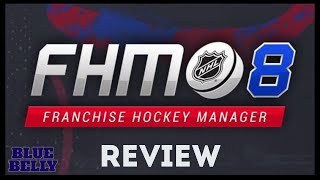 Franchise Hockey Manager 8  Game Review  Hockey simulation management game [upl. by Noramac]