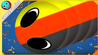 Wormszone Magic🐍 Game play Short  worms youtubeshort slitheriowormatiogames [upl. by Yrruc]