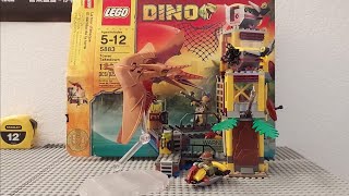 Lego DINO Tower Takedown set 5883 S PIDERs Lego review [upl. by Rourke]