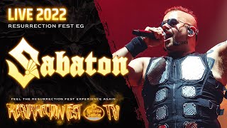 SABATON  Live at Resurrection Fest EG 2022 Full Show [upl. by Depoliti]