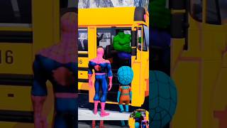 Spiderman cartoon VS zombie 🧟‍♂️💀👻 hulk global spiderman shorts dc brawlstars brawlstarsgame [upl. by Raffaello]