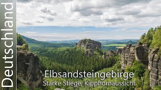 ElbsandsteingebirgeKleine Bastei Starke Stiege Rotkehlchenstiege Kipphornaussicht Ep 26 [upl. by Cleti]