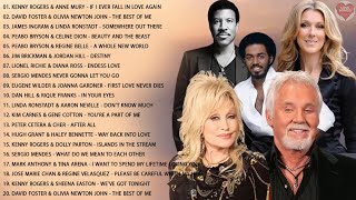 Duets Male and Female Songs  James Ingram David Foster Peabo Bryson Dan Hill Kenny Rogers Songs [upl. by Cirdec]