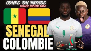 🔴LIVE SÉNÉGAL  COLOMBIE  LE MATCH DE LA SURVIE 🔥  COUPE DU MONDE DE BEACH SOCCER 2024 🇸🇳 RÉK [upl. by Nosa]