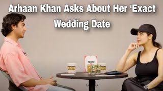 Malaika Arora Responds As Son Arhaan Khan Asks About Her ‘Exact Wedding Date  Batiza Movie [upl. by Ravid]