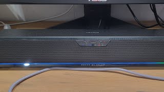 【開箱】EDIFIER 漫步者 G1500 Bar 藍牙喇叭 unboxing 開箱 bluetooth music [upl. by Nidnerb60]